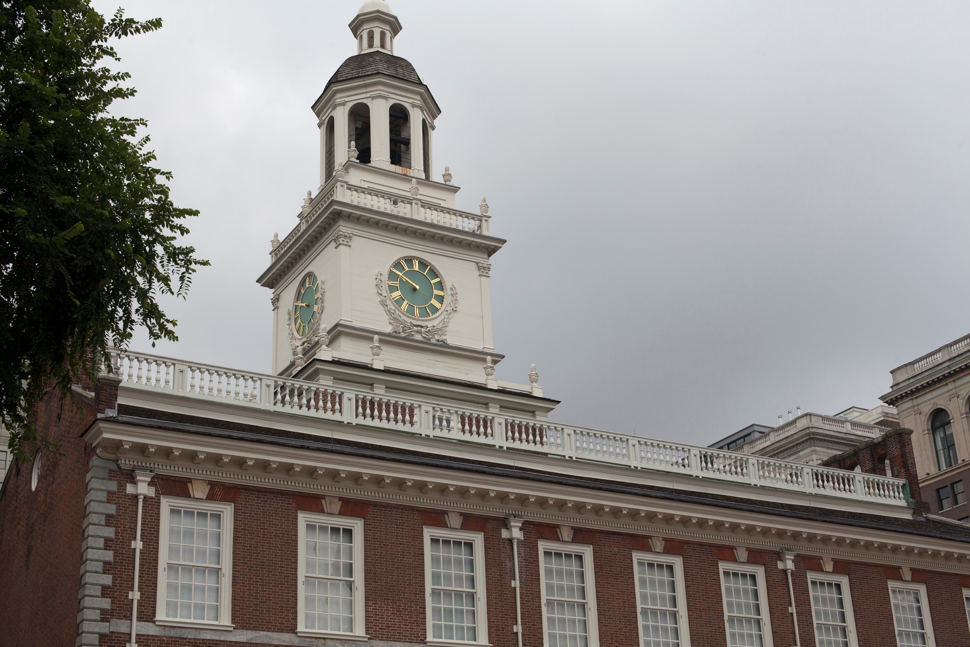 Independence Hall clock tower